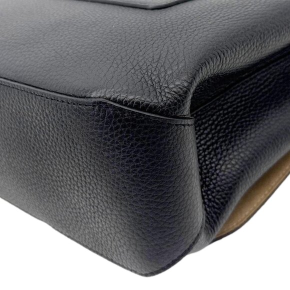 Louis Vuitton  Volta Taurillon Leather Shoulder Bag Black - Picture 9 of 15